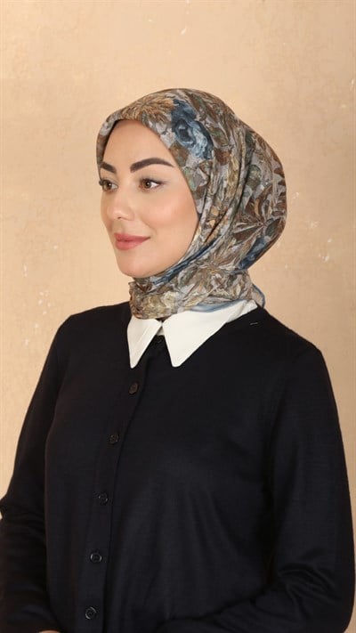 Locella Pamuk Vual Eşarp Vizon