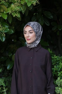 Locella Pamuk Vual Eşarp Vizon