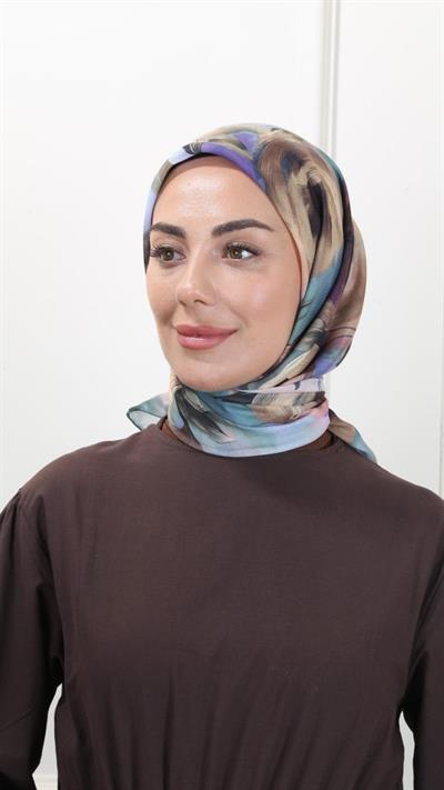 Locella Pamuk Vual Eşarp Zümrüt-10