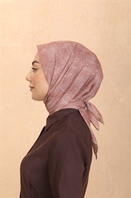 Locella Pamuk Vual Eşarp Somon