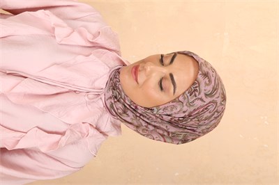 Locella Pamuk Vual Eşarp-Pembe