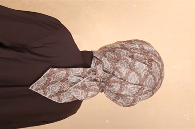 Locella Pamuk Vual Eşarp Karamel