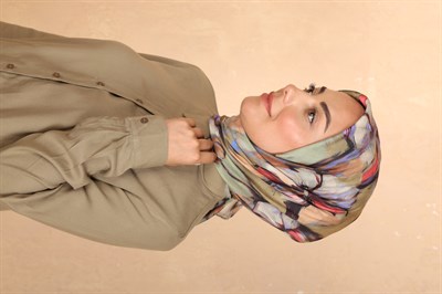 Locella Pamuk Vual Eşarp Adaçayı