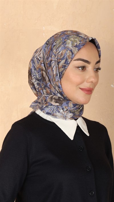 Locella Pamuk Vual Eşarp Lila