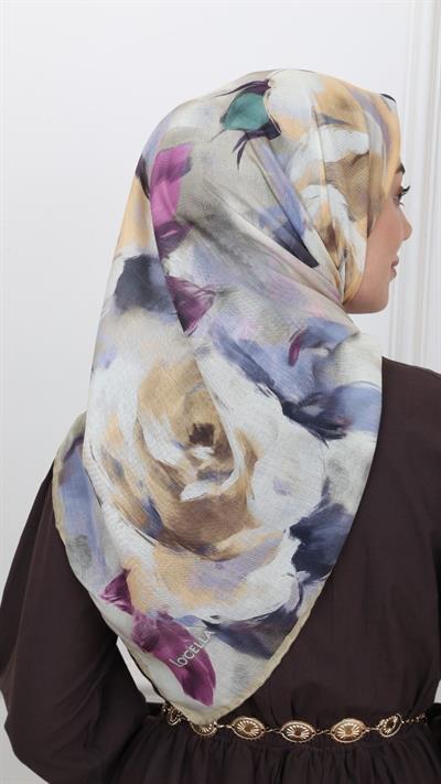 Locella Pamuk Vual Eşarp Sarı-6