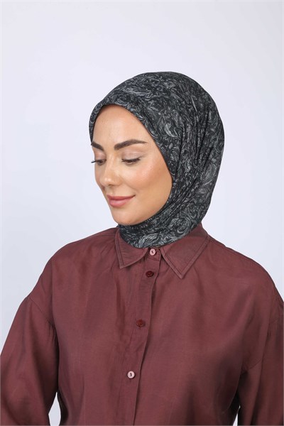 Locella Pamuk Vual Eşarp-Koyu Mavi