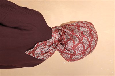 Locella Pamuk Vual Eşarp Kırmızı