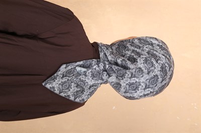 Locella Pamuk Vual Eşarp Gri