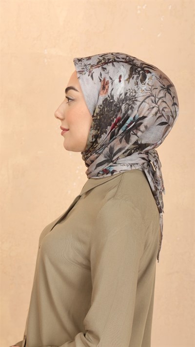 Locella Pamuk Vual Eşarp Bej
