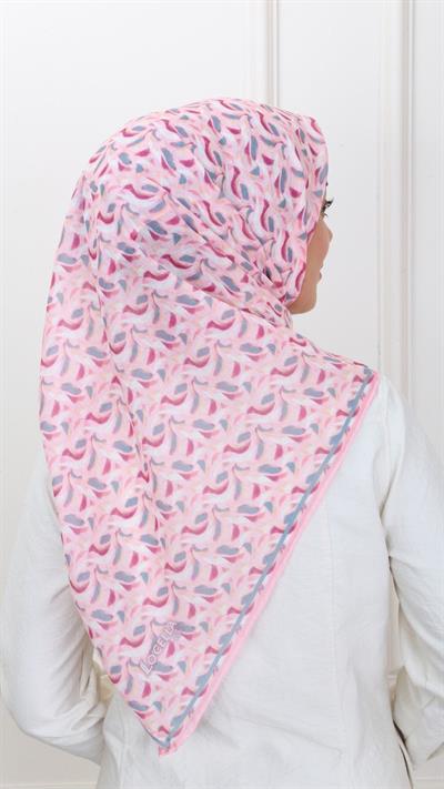 Locella Pamuk Vual Eşarp Pembe-6