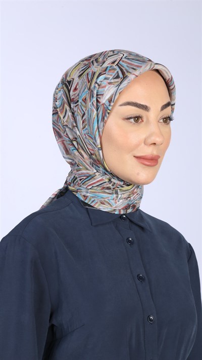 Locella Pamuk Vual Eşarp Krem