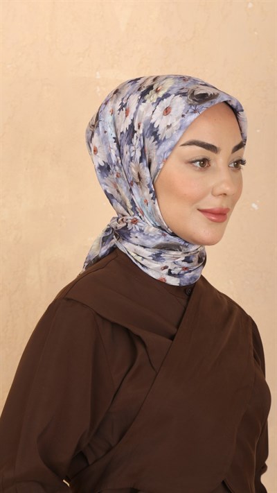 Locella Pamuk Vual Eşarp Lila