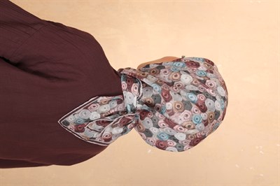 Locella Pamuk Vual Eşarp Mürdüm
