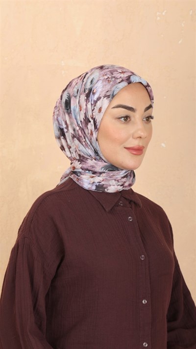 Locella Pamuk Vual Eşarp Pembe