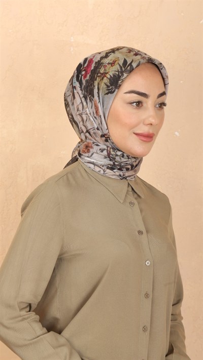 Locella Pamuk Vual Eşarp Bej