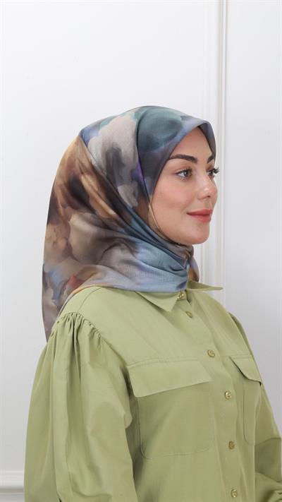 Locella Pamuk Vual Eşarp Sarı-8