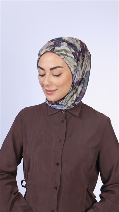 Locella Pamuk Vual Eşarp Mor