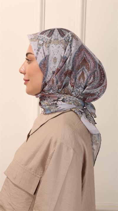 Locella Pamuk Vual Eşarp Vizon-6