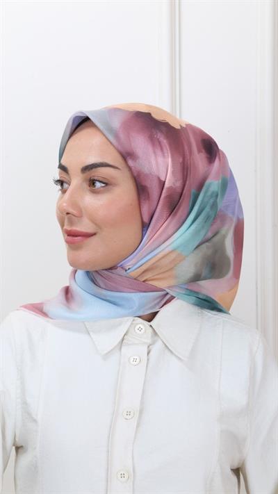 Locella Pamuk Vual Eşarp Pembe-2