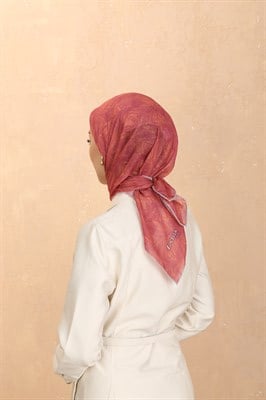 Locella Pamuk Vual Eşarp Fuşya