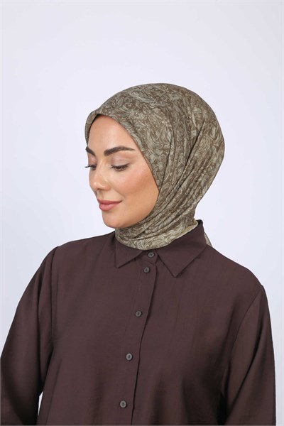 Locella Pamuk Vual Eşarp-Yeşil