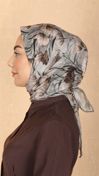 Locella Pamuk Vual Eşarp Mint