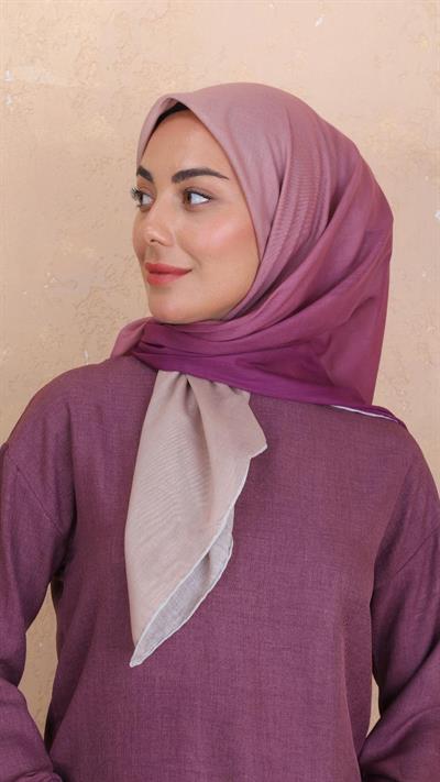 Locella Pamuk Vual Eşarp Pembe Somon-15