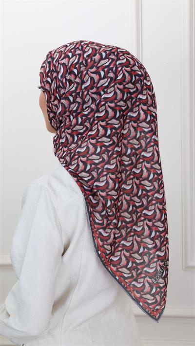 Locella Pamuk Vual Eşarp Siyah-7