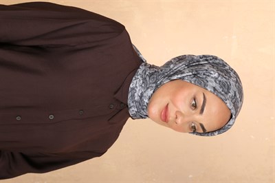 Locella Pamuk Vual Eşarp Gri