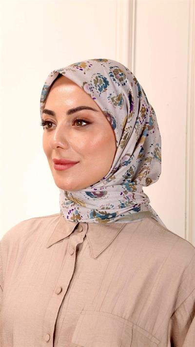 Locella Pamuk Vual Eşarp Yeşil-9