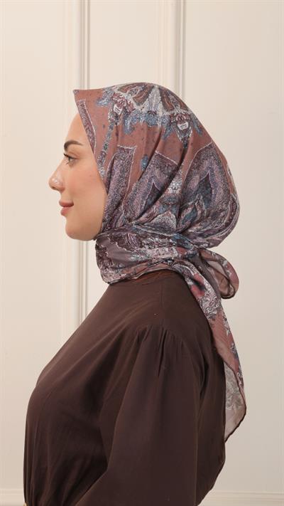 Locella Pamuk Vual Eşarp Somon-13