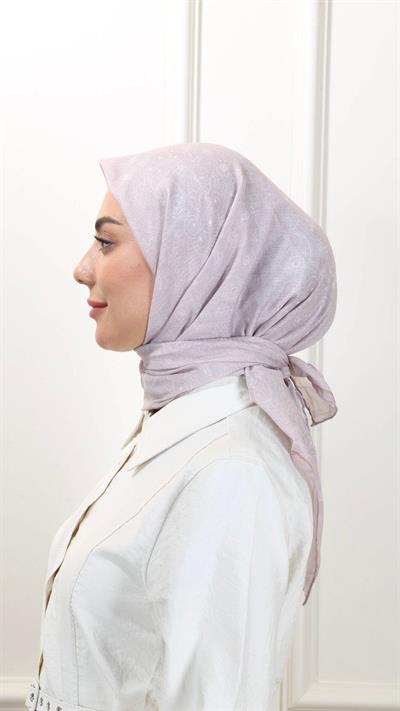 Locella Pamuk Vual Eşarp Vizon-12