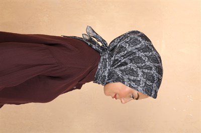 Locella Pamuk Vual Eşarp Antrasit