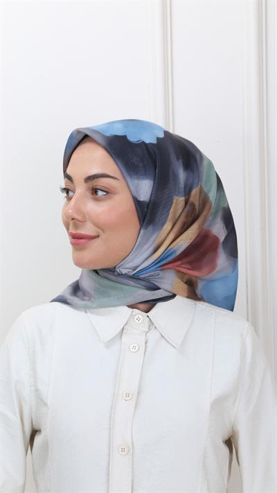 Locella Pamuk Vual Eşarp Siyah-3