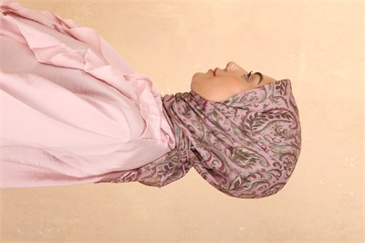 Locella Pamuk Vual Eşarp-Pembe