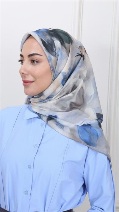 Locella Pamuk Vual Eşarp Vizon-12