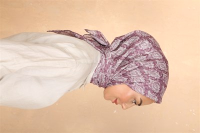 Locella Pamuk Vual Eşarp Mürdüm