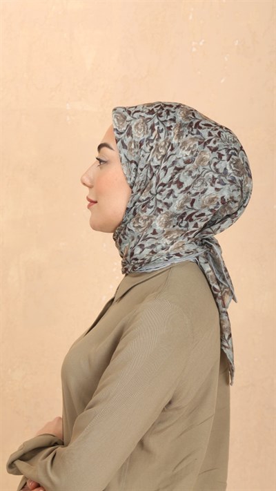 Locella Pamuk Vual Eşarp Açık Yeşil