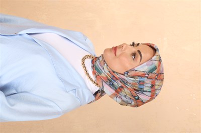 Locella Pamuk Vual Eşarp Karışık