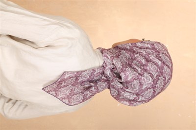 Locella Pamuk Vual Eşarp Mürdüm