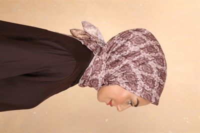 Locella Pamuk Vual Eşarp Pudra