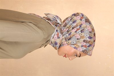 Locella Pamuk Vual Eşarp Gri