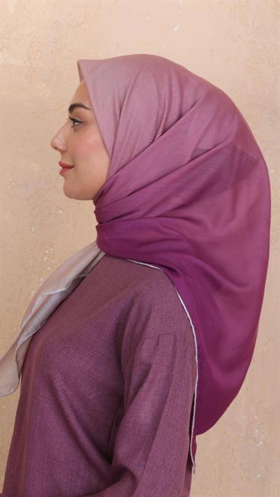 Locella Pamuk Vual Eşarp Pembe Somon-15