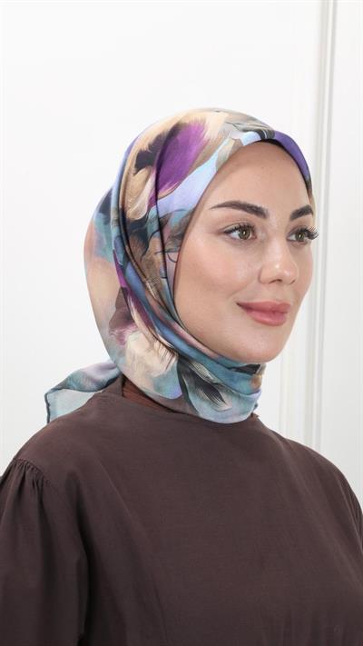 Locella Pamuk Vual Eşarp Zümrüt-10