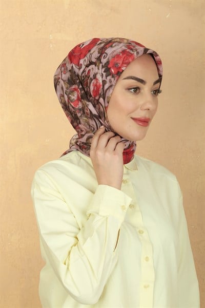 Locella Pamuk Vual Eşarp Pembe
