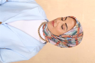 Locella Pamuk Vual Eşarp Karışık