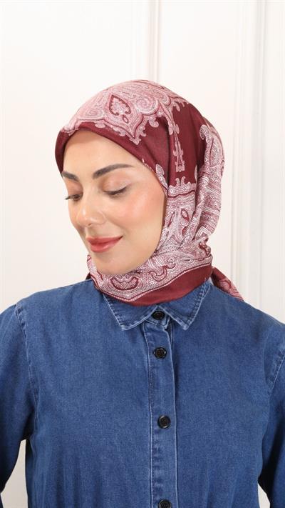 Locella Parla Eşarp Bordo-1