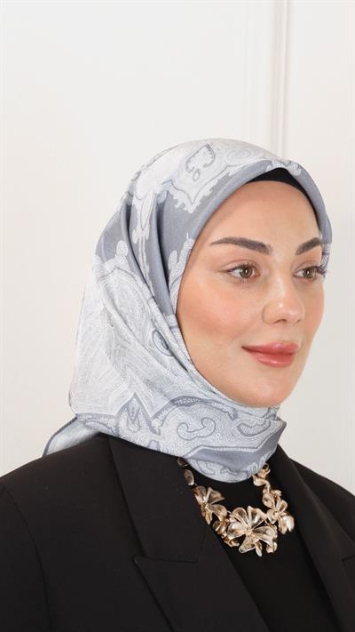 Locella Parla Eşarp Gri-7