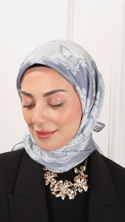 Locella Parla Eşarp Gri-7