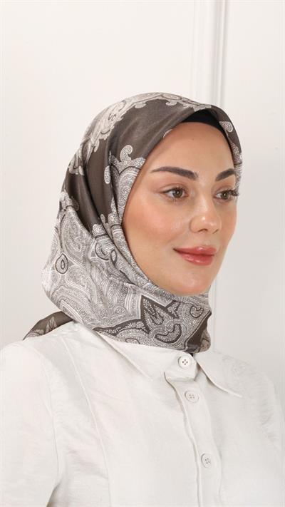 Locella Parla Eşarp Haki Yeşil-6